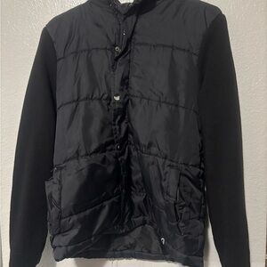 Men's Black Quilted Jacket